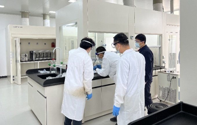 某研究所硝化反应微通道反应器工艺验证